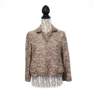 Chloe, Fully Lined, Textured Weave, Classic Jacket
